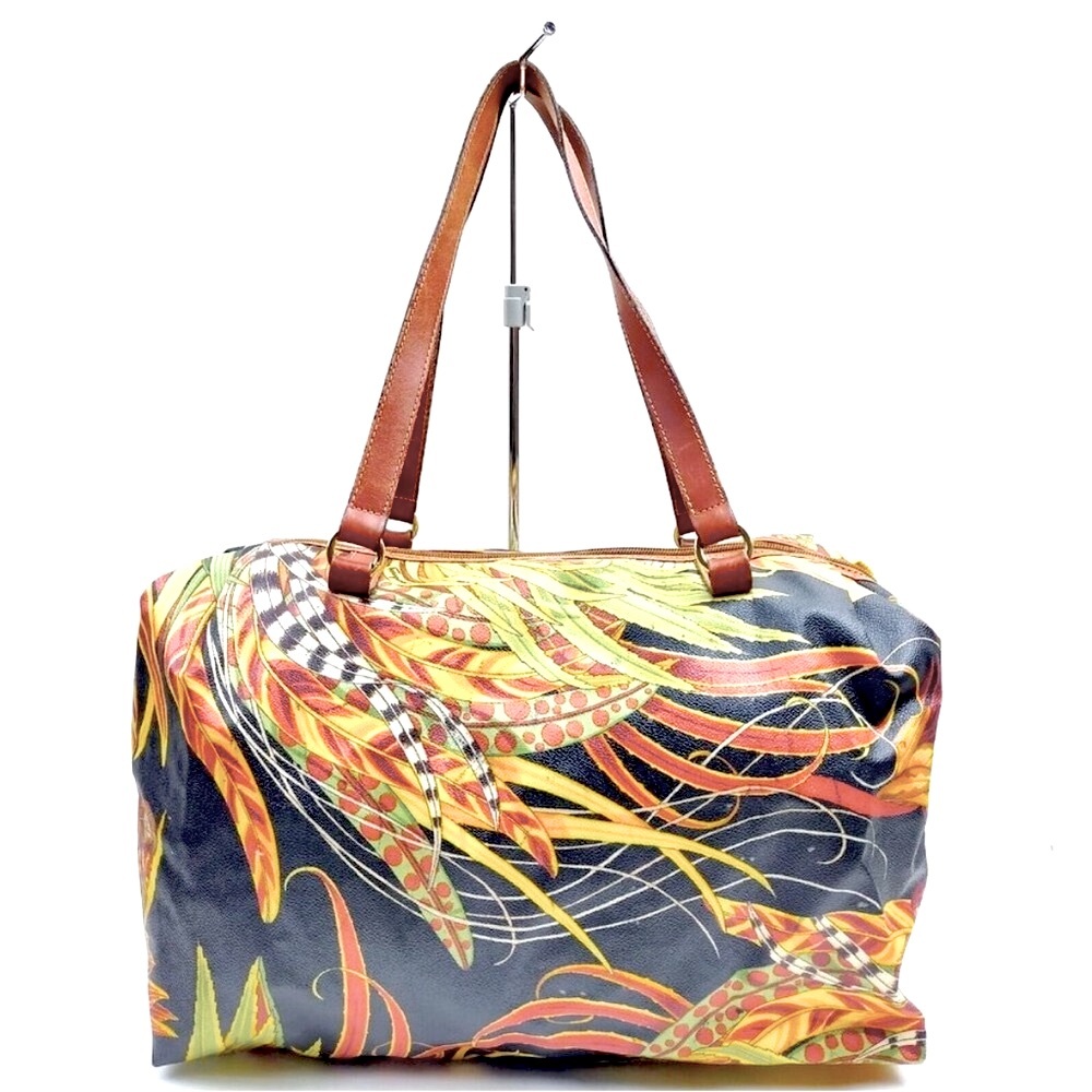 Auth Ferragamo Duffle With Pattern - image 1